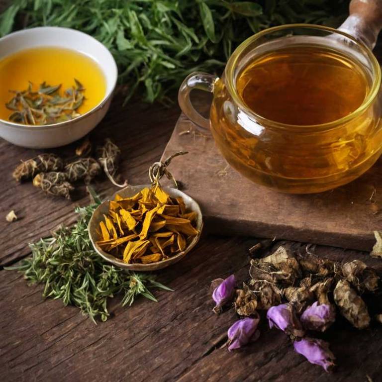 herbal teas for bad-taste Curcuma longa