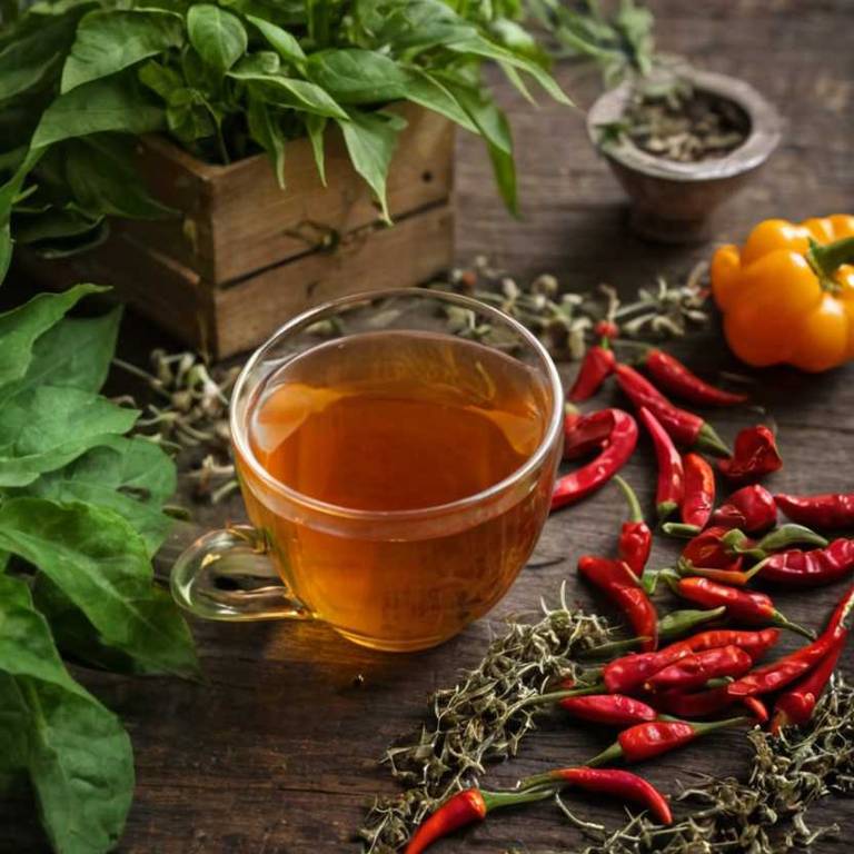 herbal teas for baldness Capsicum annuum