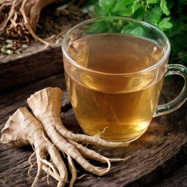 herbal teas for baldness Panax ginseng