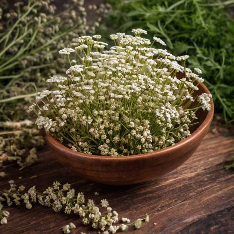 herbal teas for bee-sting Achillea millefolium