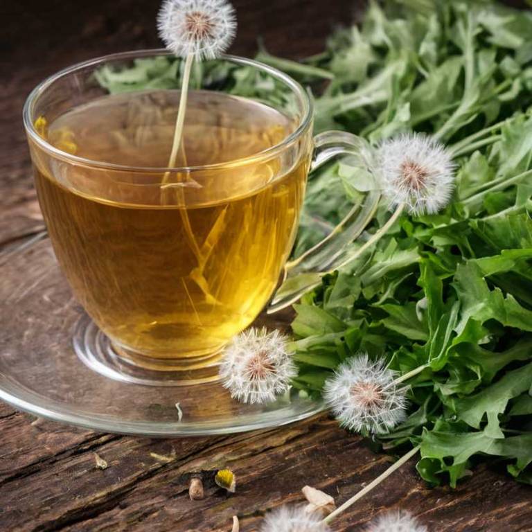 herbal teas for bee-sting Taraxacum officinale