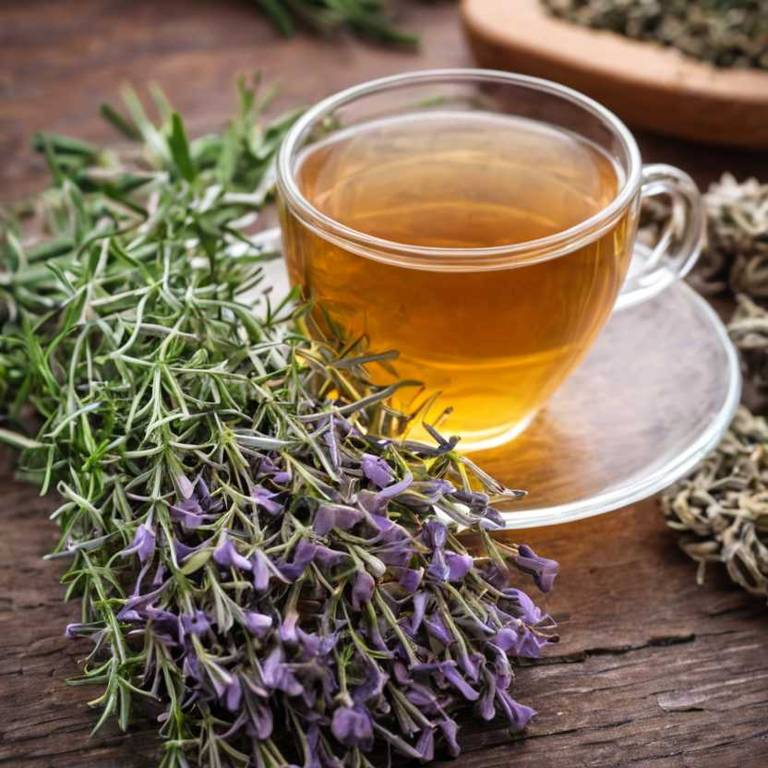 herbal teas for body-odor Rosmarinus officinalis