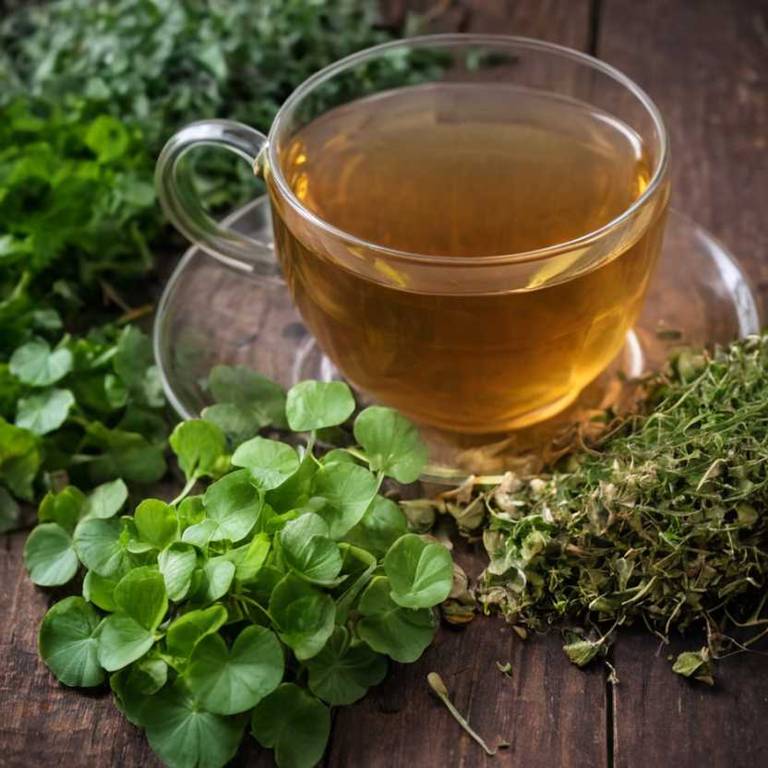 herbal teas for brain-fog Centella asiatica