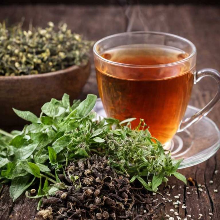 herbal teas for bronchitis Plantago major