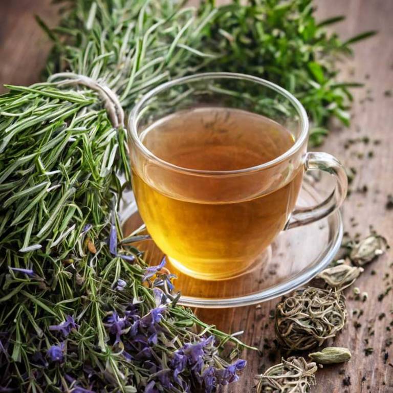 herbal teas for burping Rosmarinus officinalis