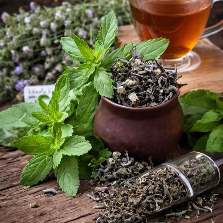 herbal teas for chronic-bronchitis Mentha x piperita