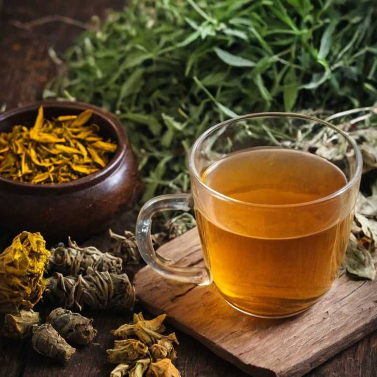 herbal teas for cirrhosis Curcuma longa