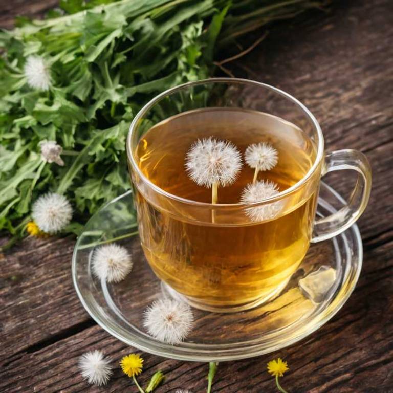 herbal teas for cirrhosis Taraxacum officinale