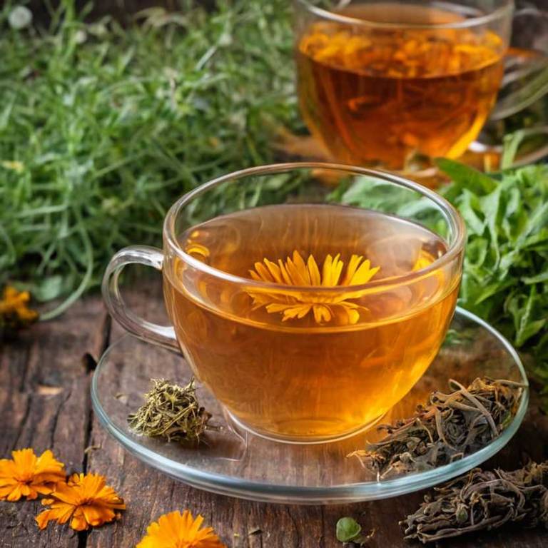 herbal teas for cold-sore Calendula officinalis