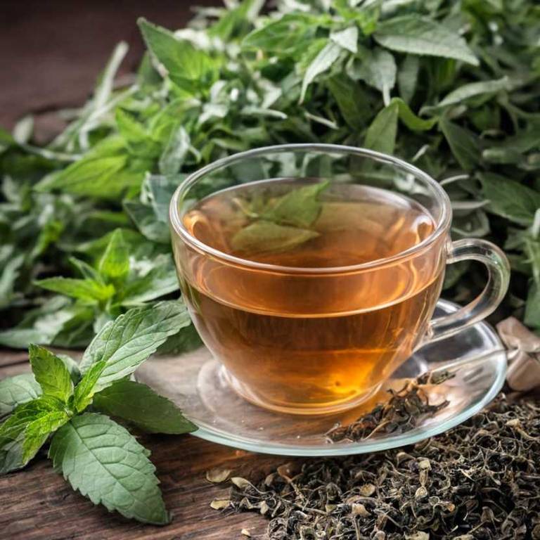 herbal teas for cold-sore Mentha x piperita