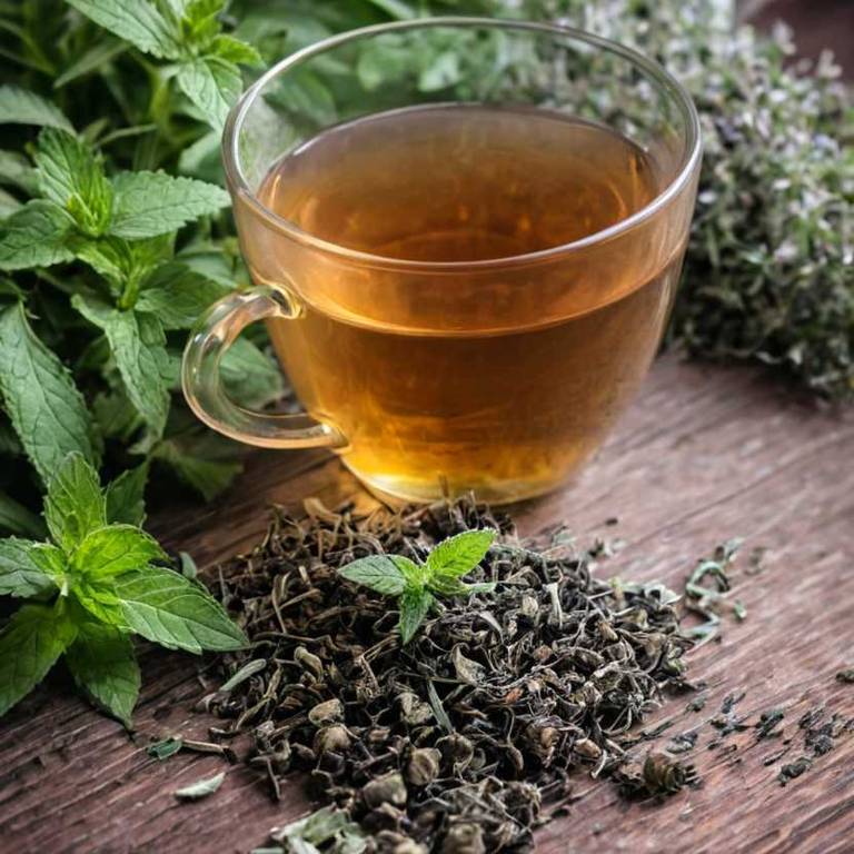 herbal teas for colds Mentha x piperita