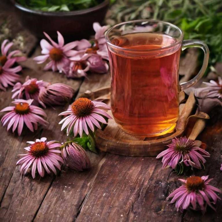 herbal teas for cramps Echinacea purpurea