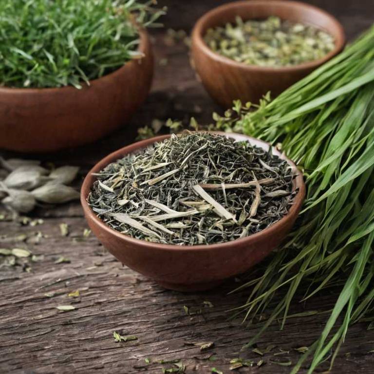 herbal teas for dandruff Cymbopogon citratus