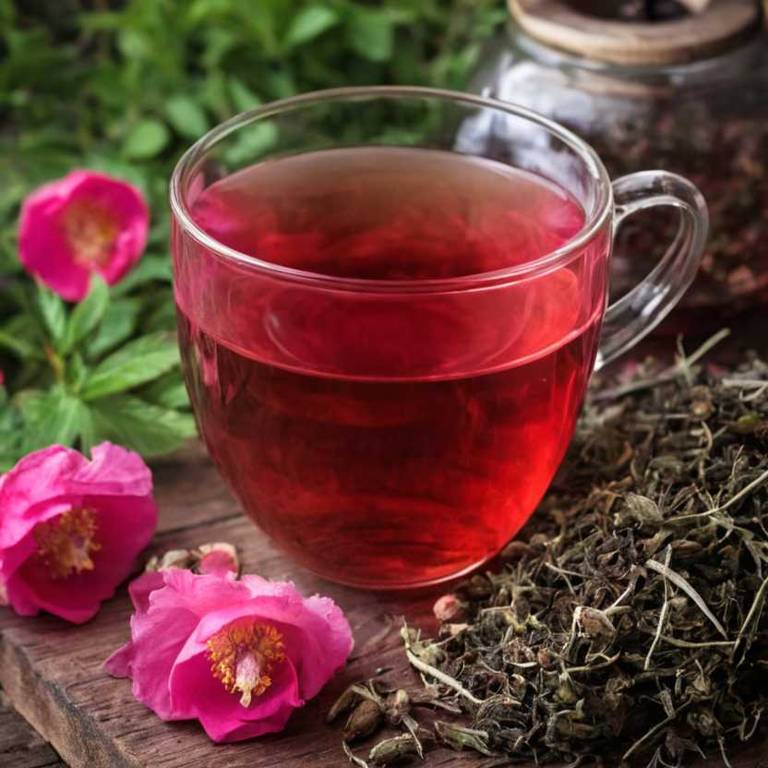 herbal teas for dark-circles Rosa rugosa