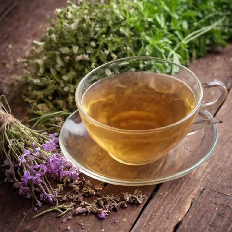 herbal teas for dehydration Verbena officinalis