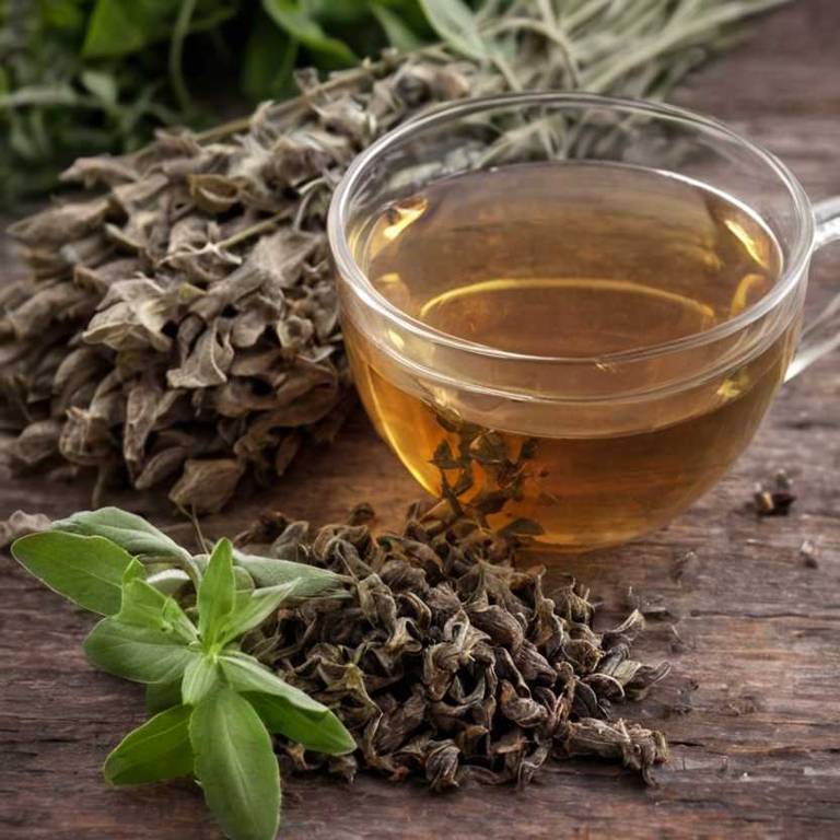 herbal teas for dental-plaque Salvia officinalis