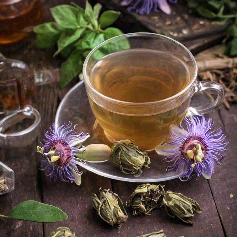 herbal teas for difficult-speaking Passiflora incarnata