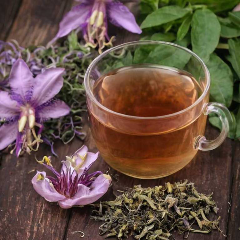 herbal teas for difficulty-chewing Passiflora incarnata