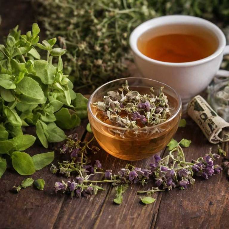 herbal teas for difficulty-swallowing Origanum majorana