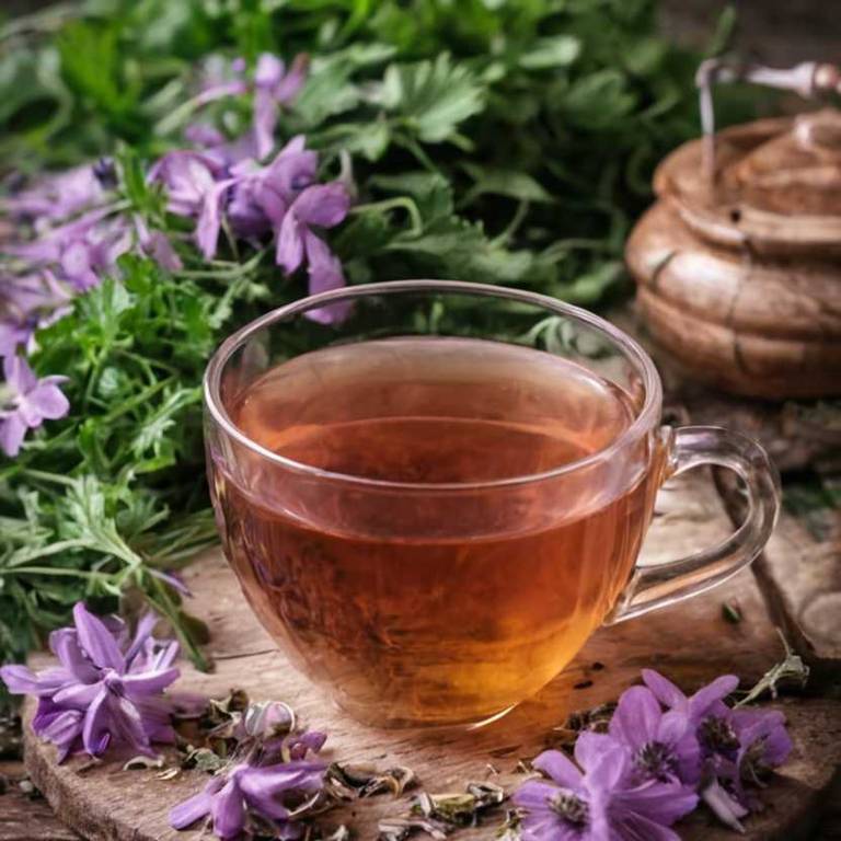 herbal teas for dry-cough Malva sylvestris