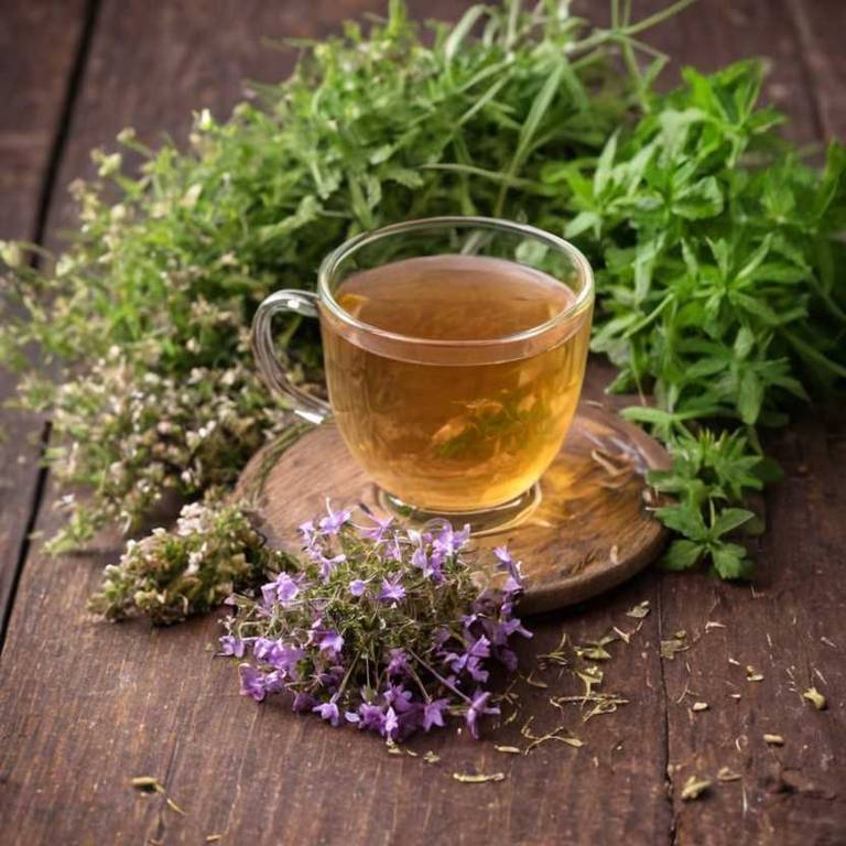 herbal teas for dry-cough Verbena officinalis