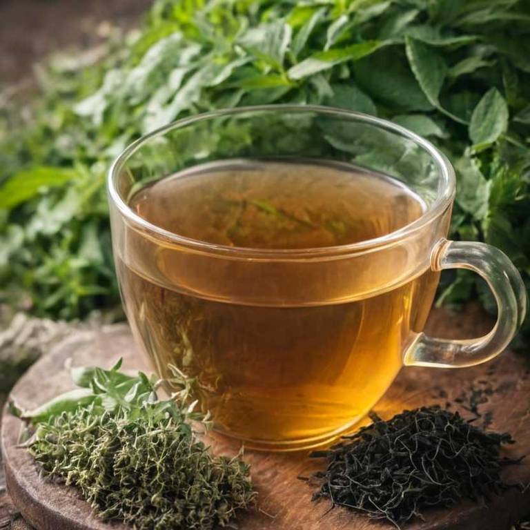 herbal teas for dry-hair Urtica dioica