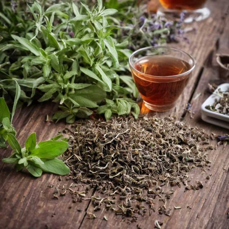 herbal teas for dry-mouth Salvia officinalis