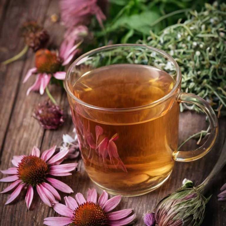 herbal teas for ear-blockage Echinacea angustifolia