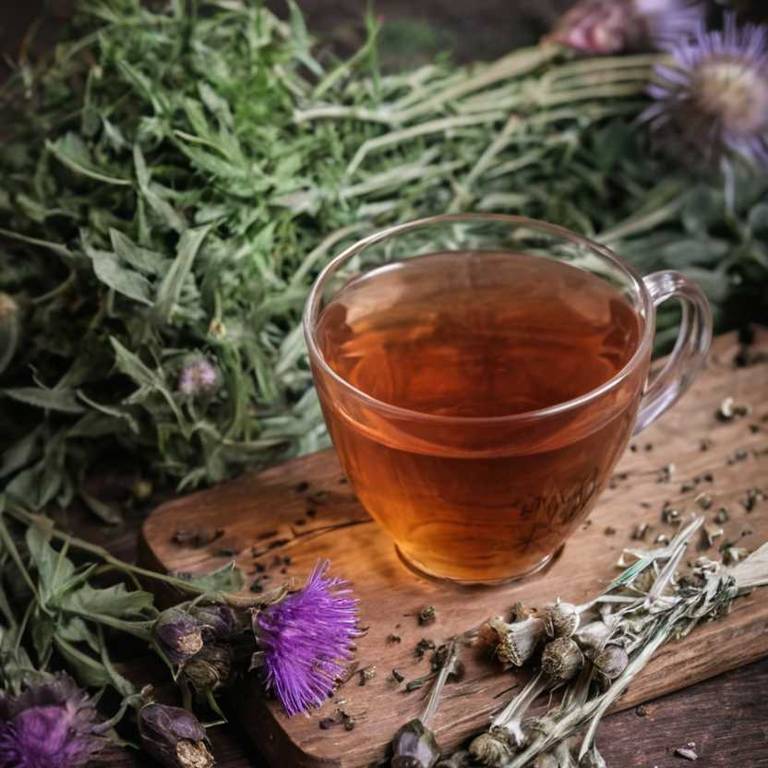 herbal teas for endometriosis Cirsium arvense