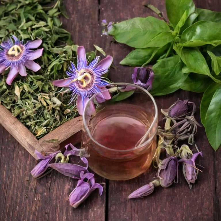 herbal teas for eye-bags Passiflora incarnata