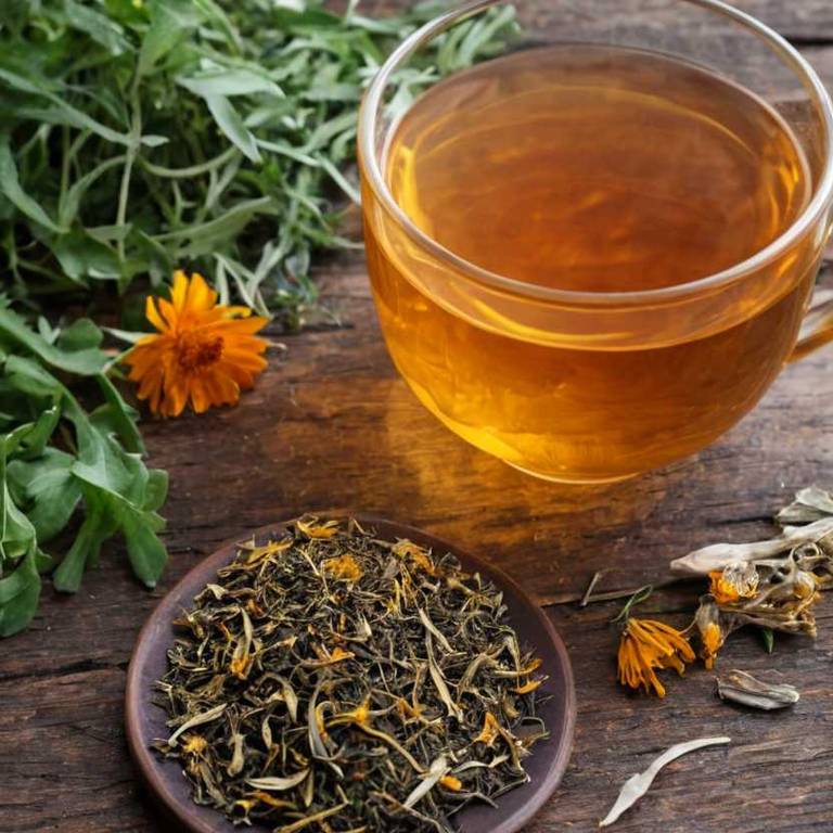 herbal teas for eye-irritation Calendula officinalis