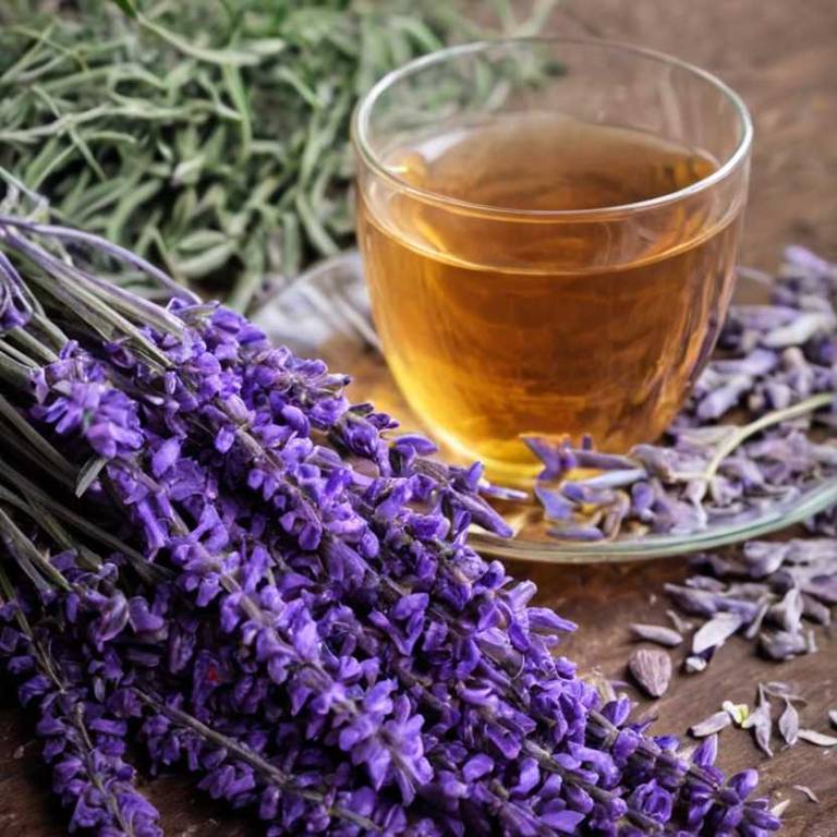 herbal teas for eye-strain Lavandula angustifolia