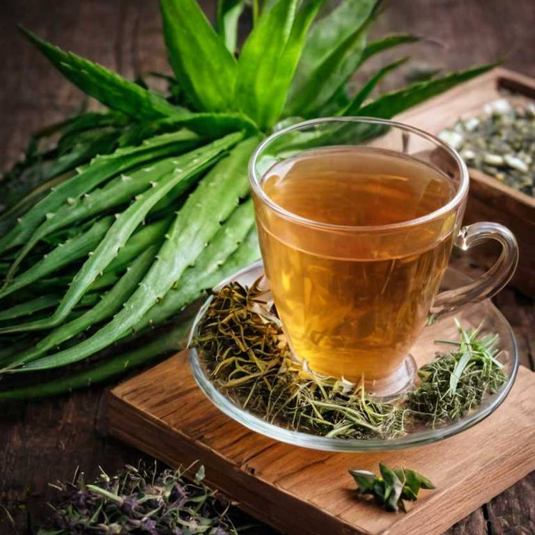 herbal teas for eye-swelling Aloe vera