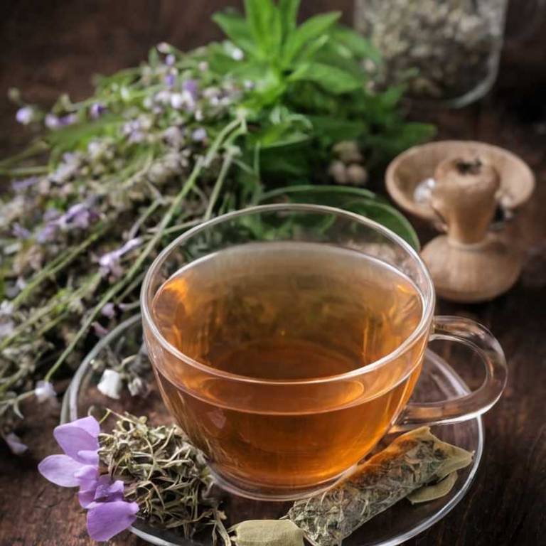 herbal teas for eye-swelling Symphytum officinale