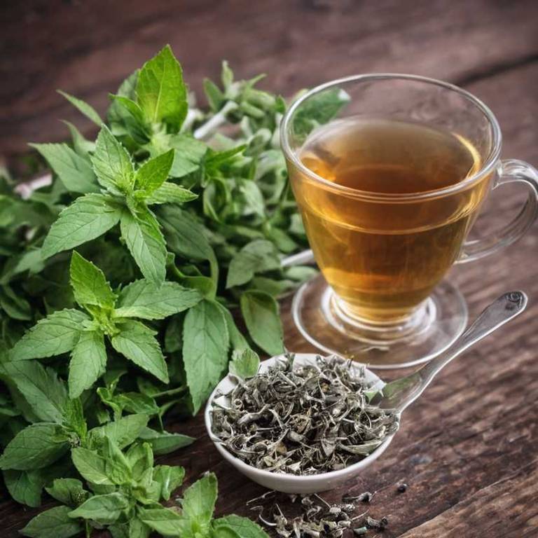 herbal teas for fatigue Mentha x piperita