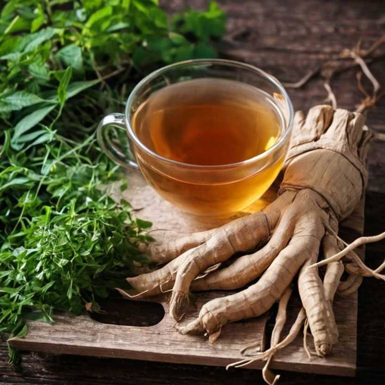 herbal teas for fatigue Panax ginseng