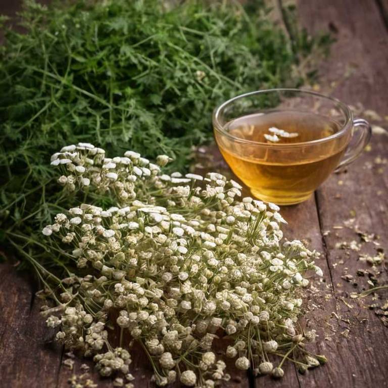 herbal teas for feverish-feeling Achillea millefolium