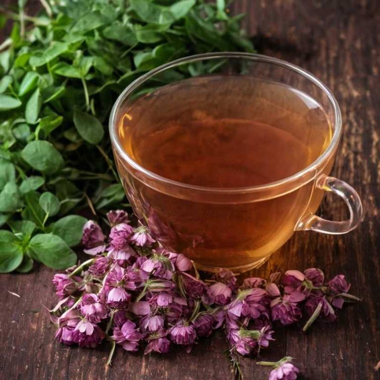 herbal teas for fluid-retention Trifolium pratense