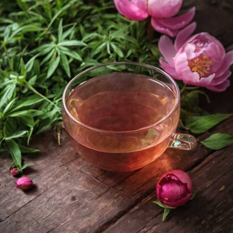 herbal teas for frozen-shoulder Paeonia lactiflora