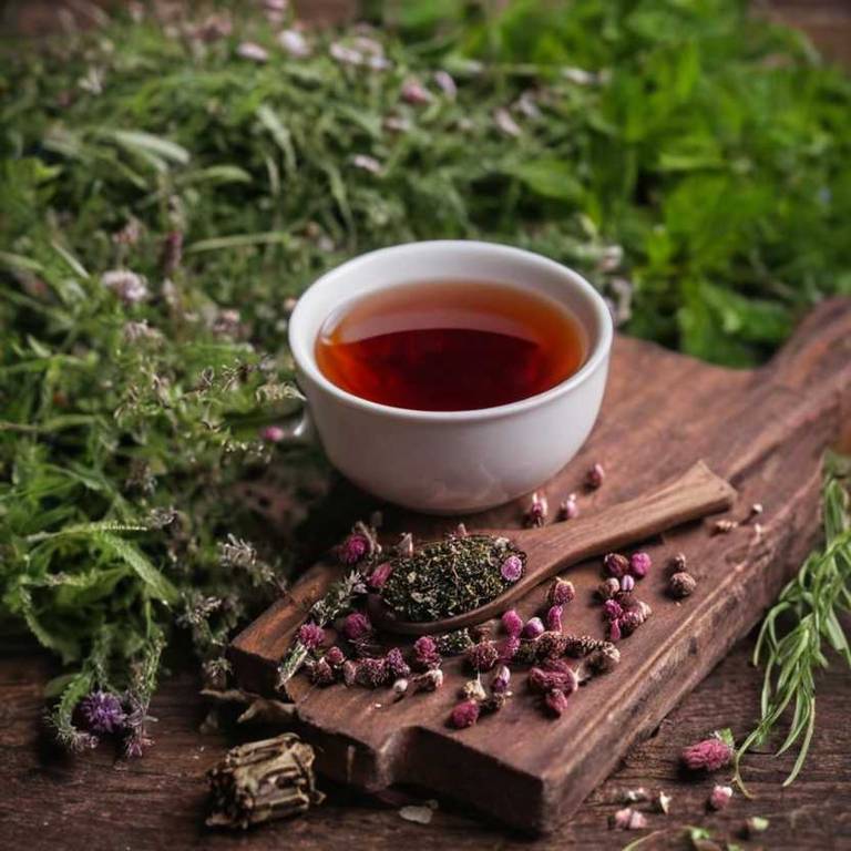 herbal teas for fungal-infection Sanguisorba minor