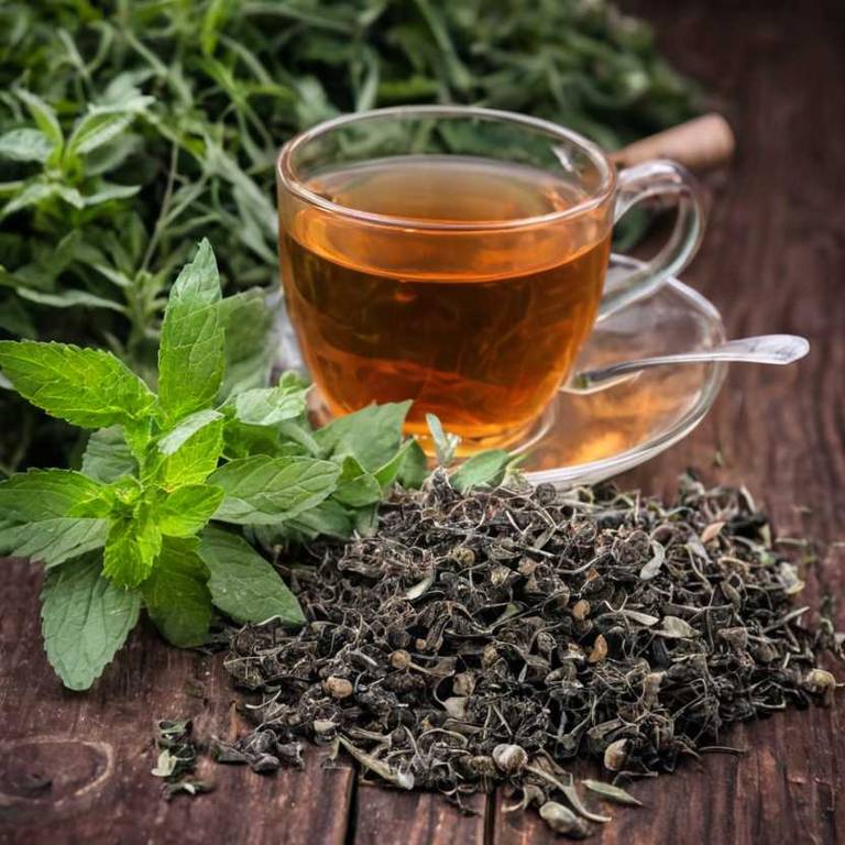 herbal teas for gastritis Mentha x piperita