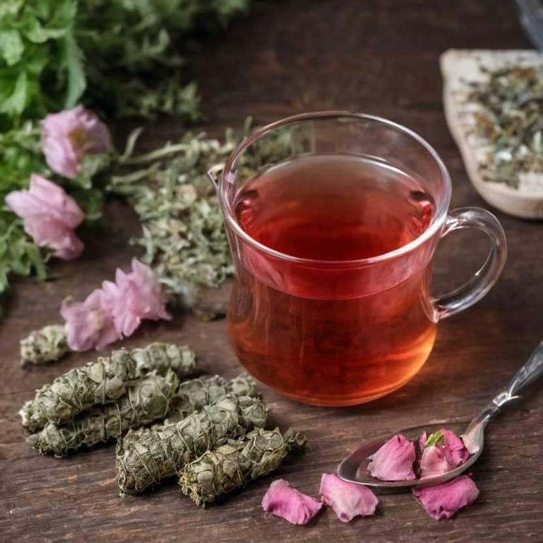 herbal teas for gout Alcea rosea