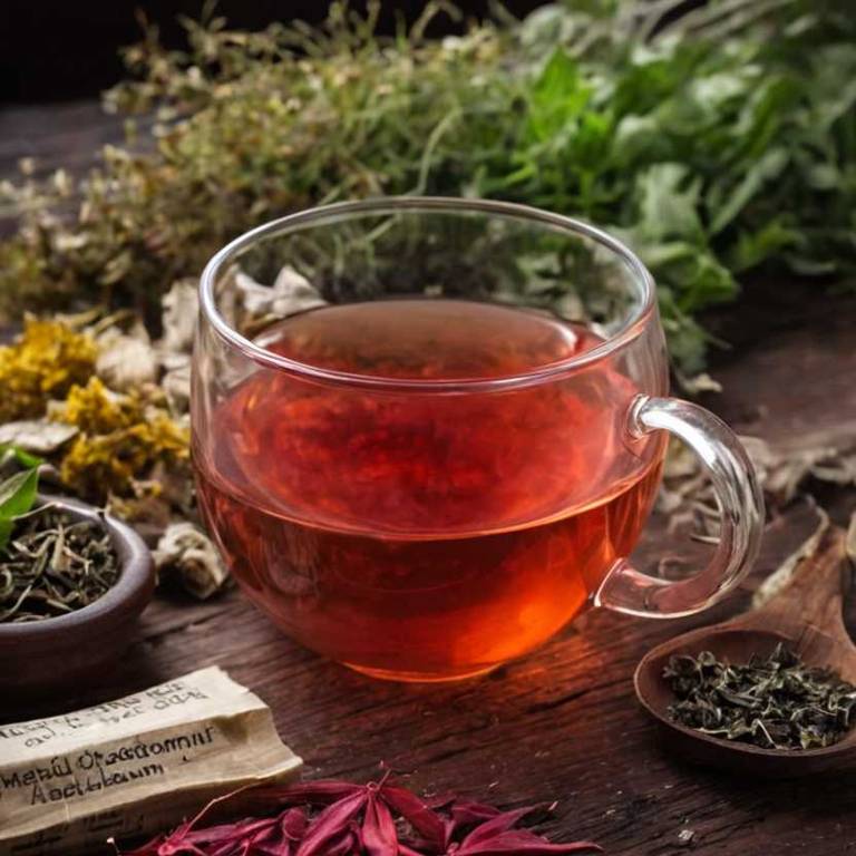 herbal teas for gout Rheum palmatum