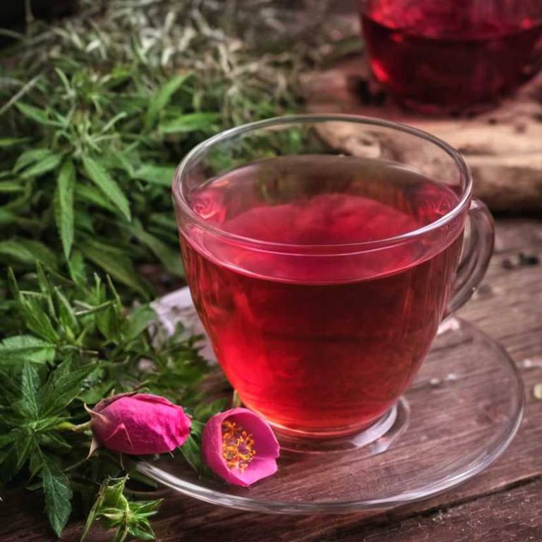 herbal teas for grey-hair Rosa rugosa