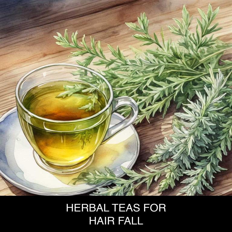 herbal teas for hair-fall overview