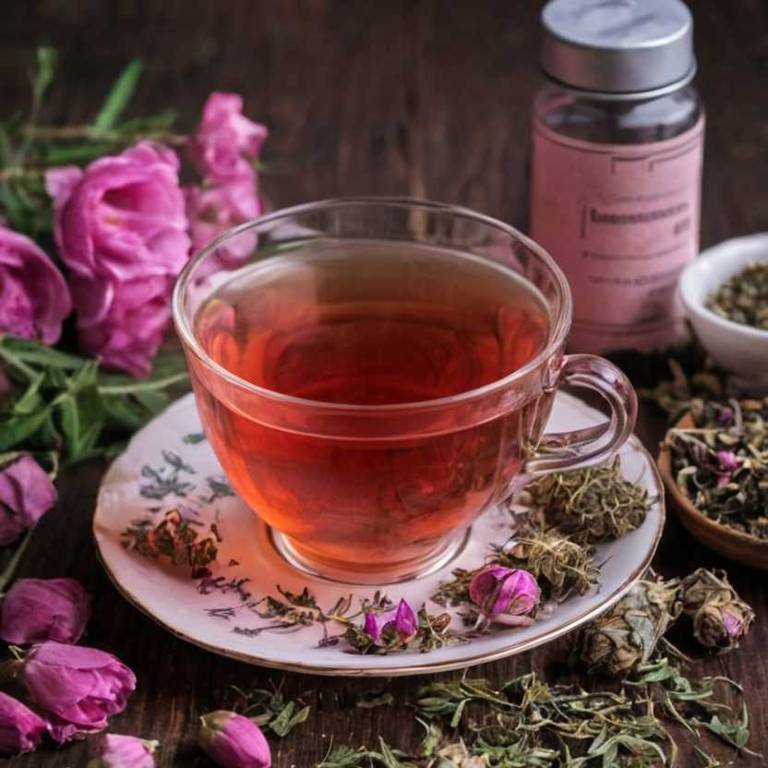 herbal teas for hiccups Rosa damascena