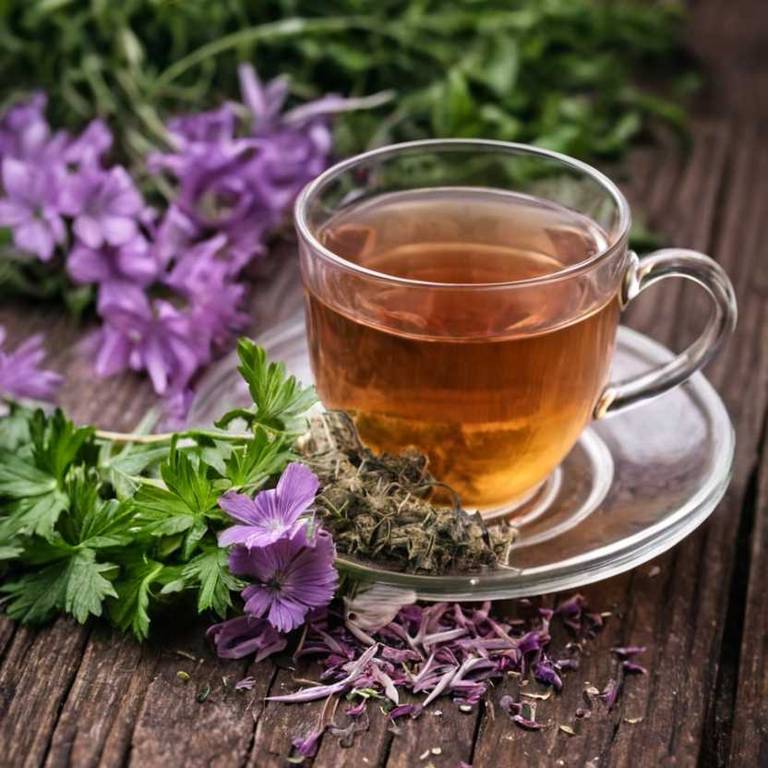 herbal teas for hoarse-voice Malva sylvestris