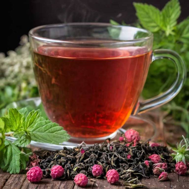 herbal teas for hormonal-imbalance Rubus idaeus