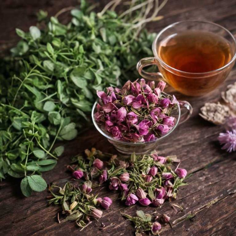 herbal teas for hormonal-imbalance Trifolium pratense