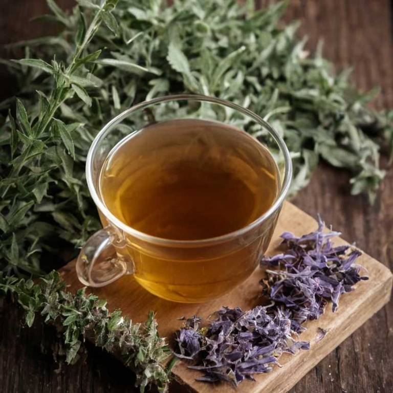 herbal teas for infection Teucrium chamaedrys